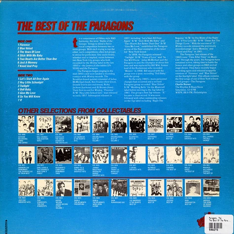 The Paragons - The Best Of The Paragons