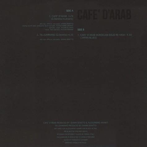 Gianni Denitto - Café D'Arab Japan Blues Remix