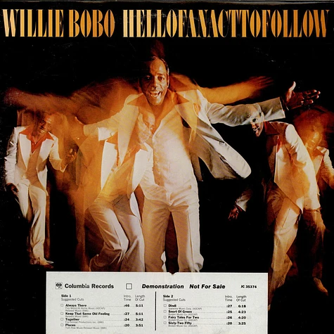Willie Bobo - Hell Of An Act To Follow