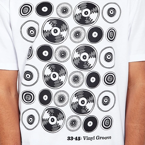 101 Apparel - 33-45 Vinyl Groove T-Shirt