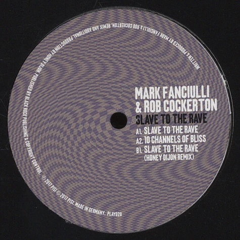 Mark Fanciulli & Rob Cockerton - Slave To The Rave