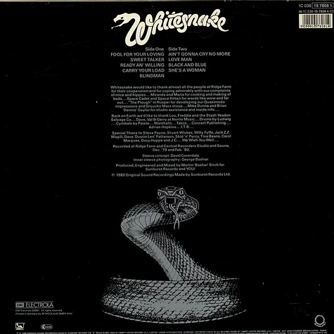 Whitesnake - Ready An' Willing