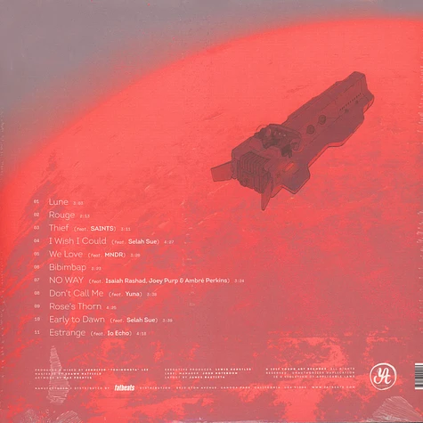 Tokimonsta - Lune Rouge Red Vinyl Edition