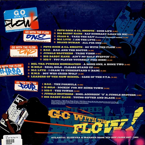 V.A. - Go With The Flow! Atlantic, Elektra & Warner Bros. Hip Hop Jams 1987-1991