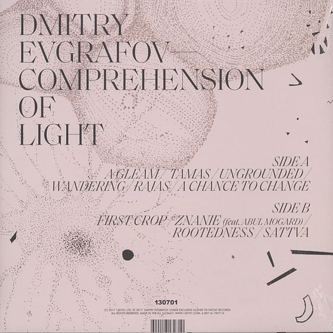 Dmitry Evgrafov - Comprehension Of Light
