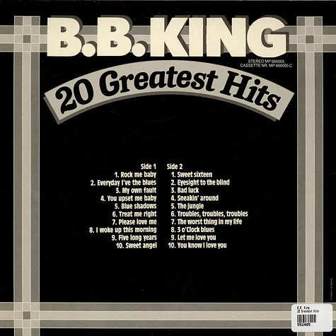 B.B. King - 20 Greatest Hits
