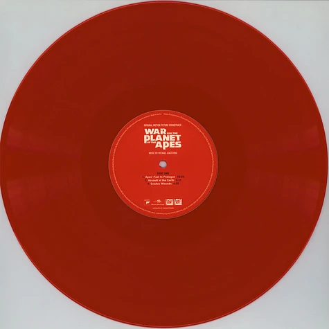 Michael Giacchino - OST War For The Planet Of The Apes Red Vinyl Edition