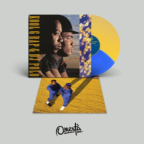 Kool G Rap & DJ Polo - Road To The Riches Blue / Yellow Vinyl Edition