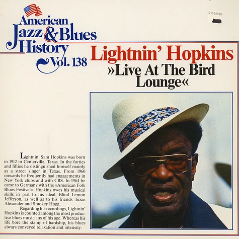 Lightnin' Hopkins - Live At The Bird Lounge