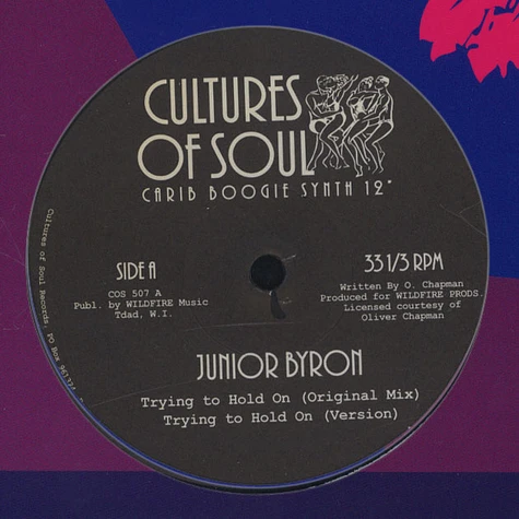 Junior Byron - Trying To Hold On