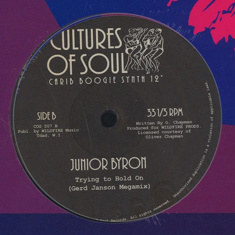 Junior Byron - Trying To Hold On