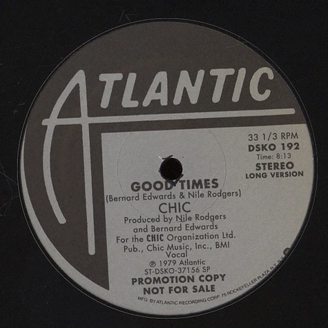 Chic - Good Times