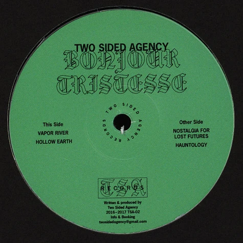 Two Sided Agency - Bonjour Tristesse