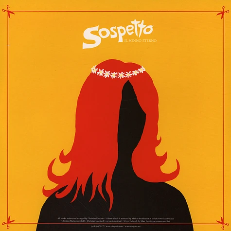 Sospetto - In Sonno Eterno Black Vinyl Edition