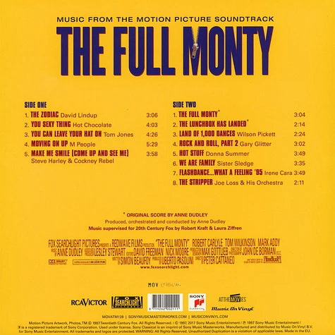 V.A. - OST Ganz Oder Gar Nicht / The Full Monty Red Vinyl Edition