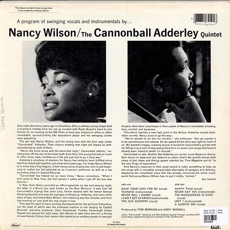 Nancy Wilson / Cannonball Adderley - Nancy Wilson / Cannonball Adderley