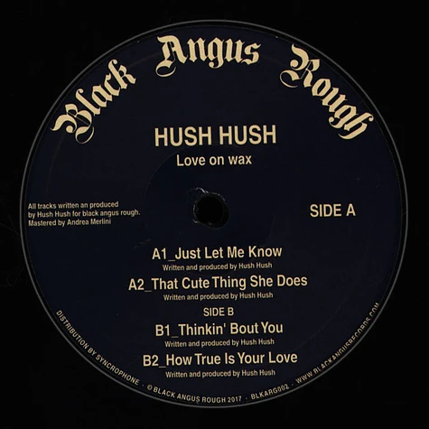 Hush Hush - Love On Wax