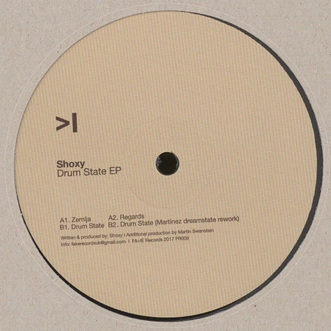 Shoxy - Drum State EP