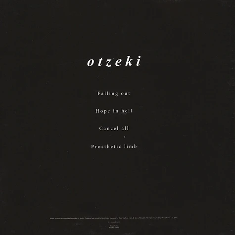 Otzeki - Falling Out EP