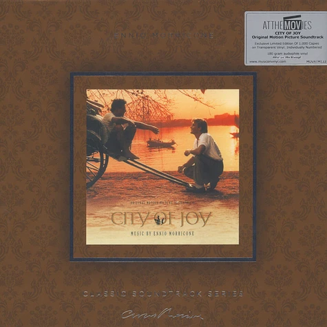 Ennio Morricone - OST City Of Joy Transparent Vinyl Edition