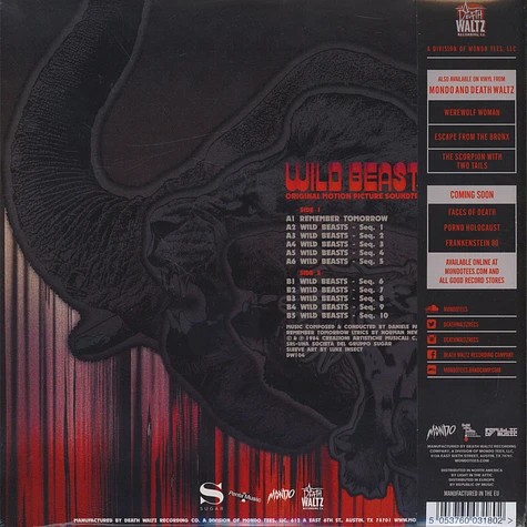 Daniele Patucchi - OST Wild Beasts Green Vinyl Edition