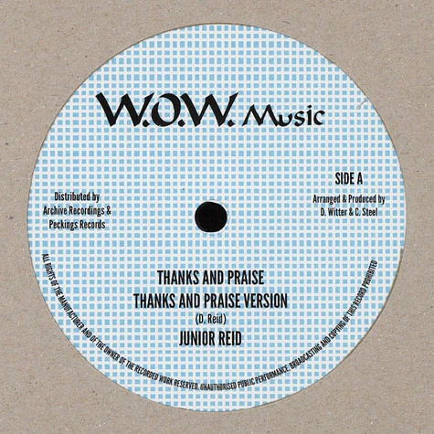 Junior Reid - Thanks & Praise