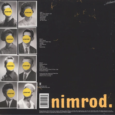Green Day - Nimrod 20th Anniversary Edition