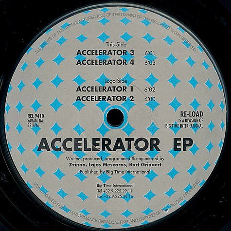 Accelerator - Accelerator E.P.
