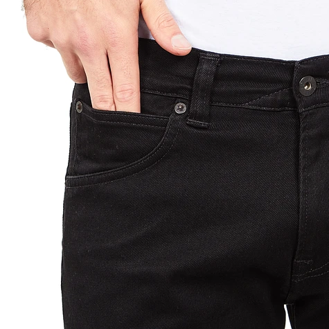 Edwin - ED-85 Slim Tapered Drop Crotch Jeans CS Ink Black Denim, 11 oz