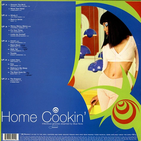 V.A. - Home Cookin’ (Infectious Grooves Steamed By Blue Note)