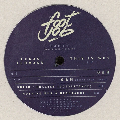 Lukas Lehmann - This Is Why EP
