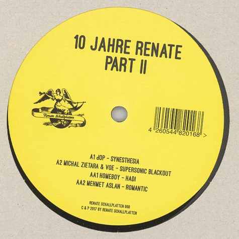 V.A. - 10 Jahre Renate Compilation B