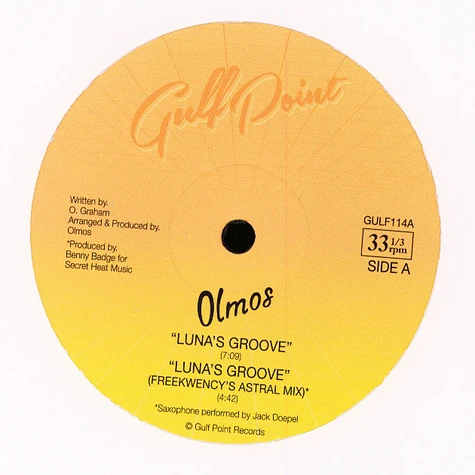 Olmos - Luna'S Groove Ep