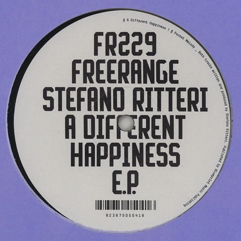 Stefano Ritteri - A Different Happiness EP