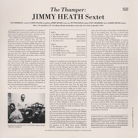 Jimmy Heath - The Thumper