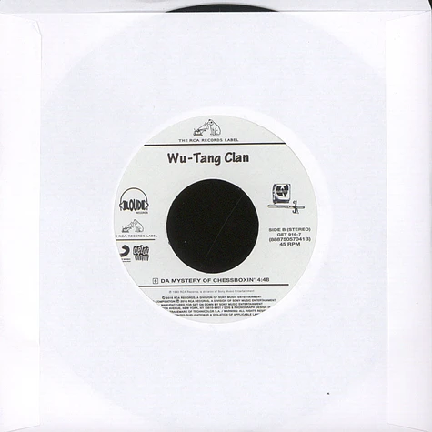Wu-Tang Clan - Can It Be All So Simple / Da Mystery Of Chessboxin