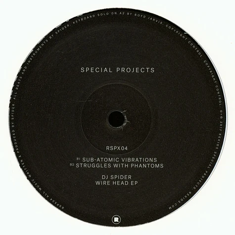 DJ Spider - Wire Head EP