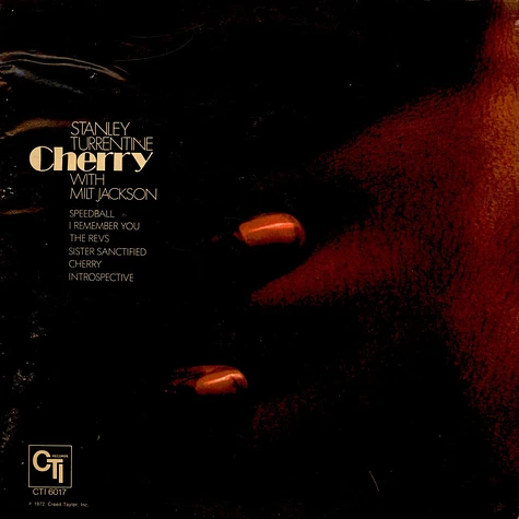 Stanley Turrentine With Milt Jackson - Cherry