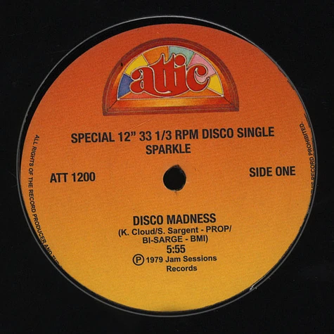 Sparkle / Two Man Sound - Disco Madness / Que Tal America