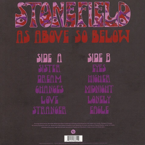 Stonefield - As Above, So Below