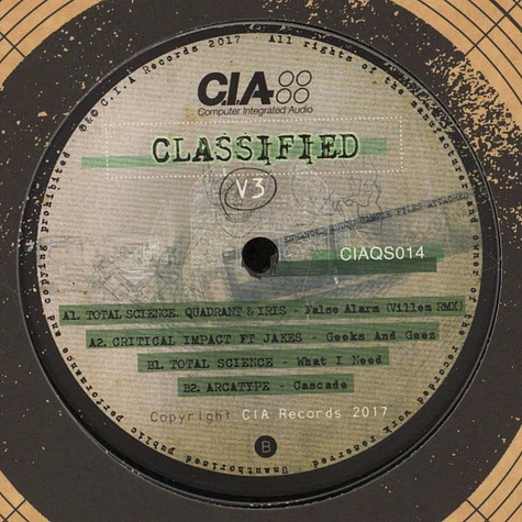 V.A. - Classified Volume 3 EP