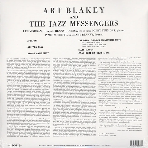 Art Blakey & The Jazz Messengers - Art Blakey & The Jazz Messengers Gatefold Sleeve Edition