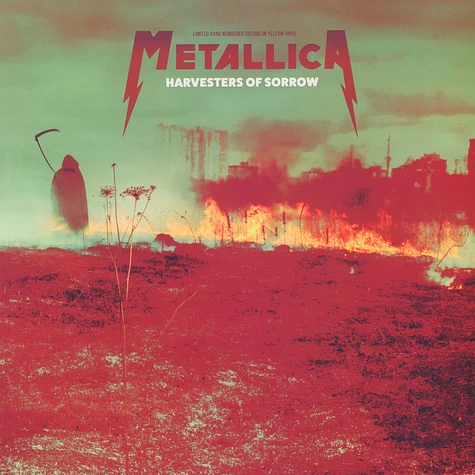 Metallica - Harvesters Of Sorrow - Live Broadcast Moscow 1991 Yellow Vinyl Edition