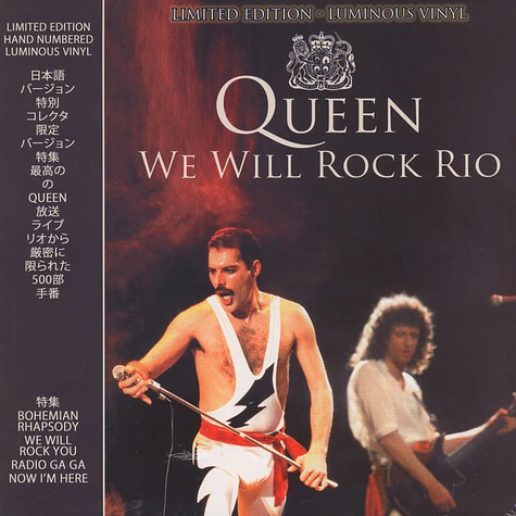 Queen - We Will Rock Rio Luminous Vinyl Edition