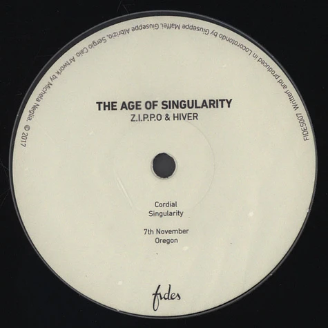 Z.I.P.P.O & Hiver - The Age Of Singularity