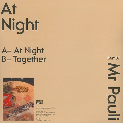 Mr Pauli - At Night