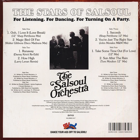 The Salsoul Orchestra - The Stars Of Salsoul