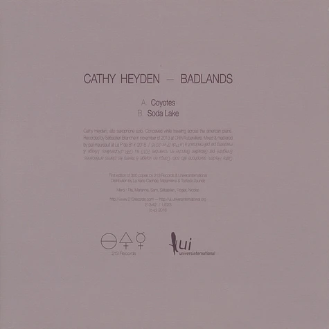 Cathy Heyden - Badlands