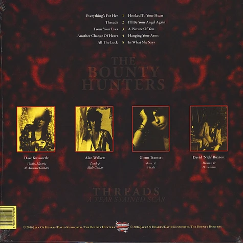 Dave Kusworth & The Bounty Hunters - Threads... A Tear Stained Scar