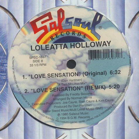 Loleatta Holloway - Hit & Run/Love Sensation